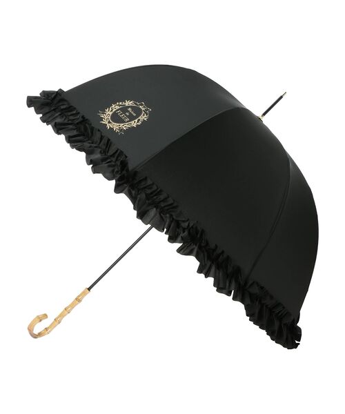 Maison de FLEUR（メゾンドフルール）の「ヒートカットフリル長傘（長傘・レディース・ブラック/ネイビー/ピンク・FREE）」の11枚目の写真