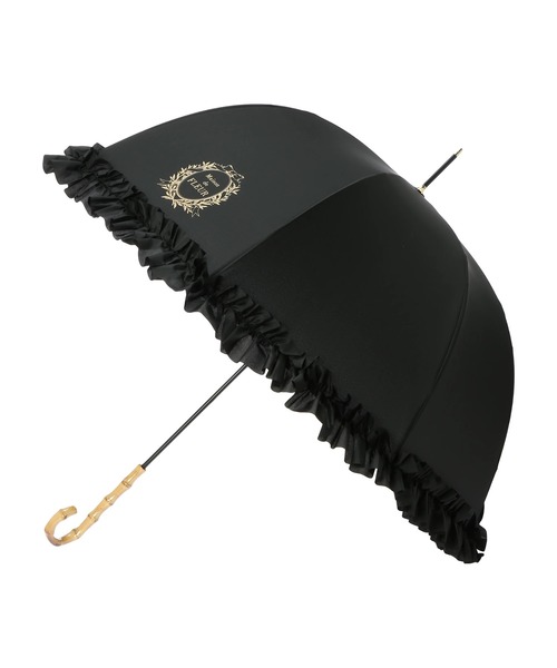 Maison de FLEUR（メゾンドフルール）の「ヒートカットフリル長傘（長傘・レディース・ブラック/ネイビー/ピンク・FREE）」の18枚目の写真