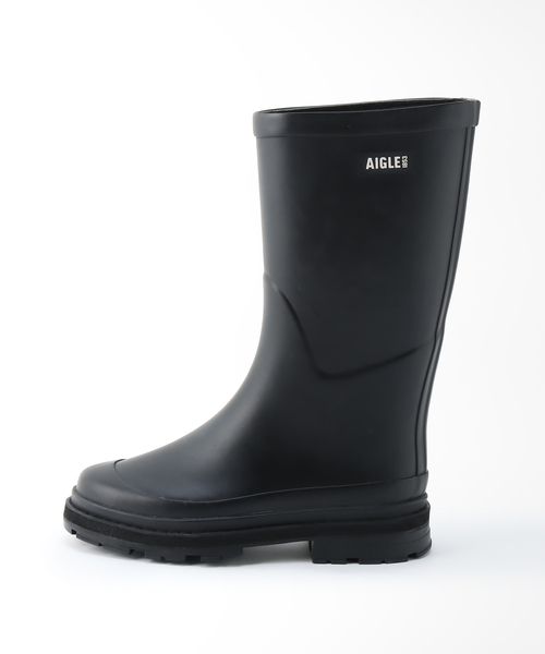 【タグ付き美品】AIGLEエーグル　レインブーツ ビゾン　44 27cm タグ付き美品】AIGLEエーグル レインブーツ ビゾン 44 27cm