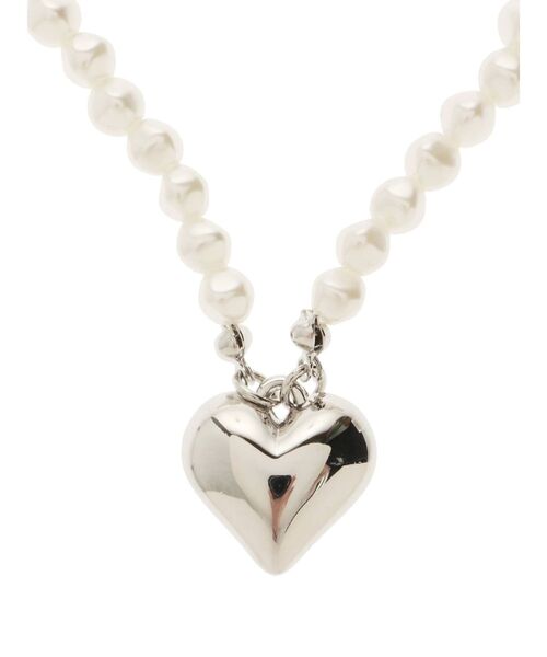 jouetie（ジュエティ）の「ハートパールチョーカー（ネックレス・レディース・シルバー/ゴールド・FREE）」の7枚目の写真