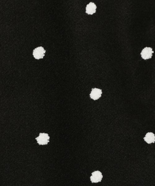 LOWRYS FARM(ローリーズファーム)の「ドットコート 180385(ステンカラーコート・キッズ・ブラック・150cm/160cm)」の13枚目の写真