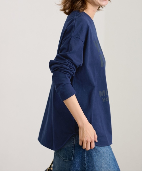 FRAMeWORK（フレームワーク）の「≪追加≫ロゴロンTee2（Tシャツ/カットソー・レディース・ホワイト/ネイビー・FREE）」の17枚目の写真