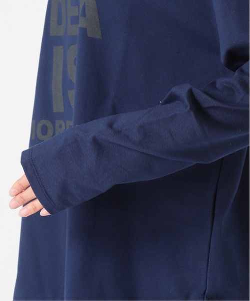 FRAMeWORK（フレームワーク）の「≪追加≫ロゴロンTee2（Tシャツ/カットソー・レディース・ホワイト/ネイビー・FREE）」の10枚目の写真