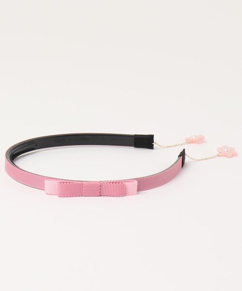 KP DECO（ケーピーデコ）の「お花パーツ付きグログランリボンカチューシャ（カチューシャ・キッズ・ラベンダー/ピンク・FREE）」の11枚目の写真