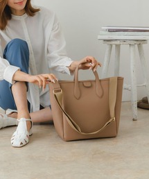 RODE SKO | テープショルダースクエアトートバッグ(トートバッグ)