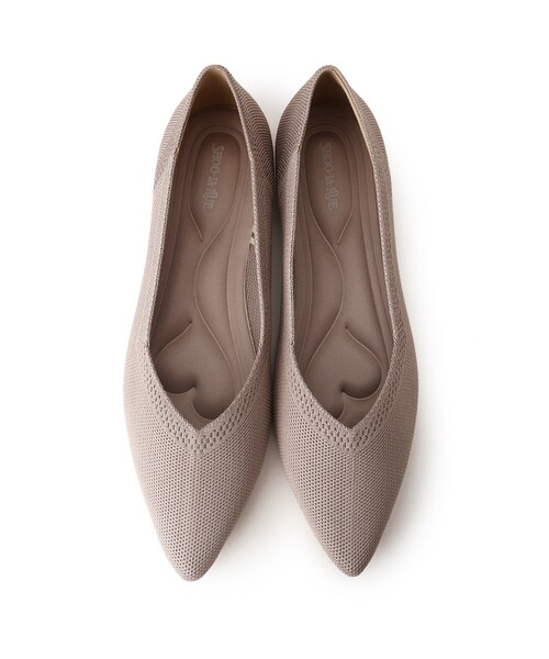 SHOO・LA・RUE（シューラルー）の「◆洗えて サラサラ ニットパンプス（パンプス・レディース・サンドベージュ/ブラック系/ナチュラル/ブラック/ライトグリーン/イエロー/チャコールグレー/オレンジ/カーキ・35/45/25）」の14枚目の写真