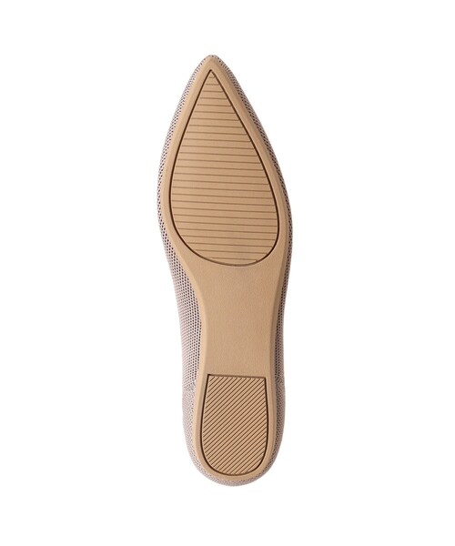 SHOO・LA・RUE（シューラルー）の「◆洗えて サラサラ ニットパンプス（パンプス・レディース・サンドベージュ/ブラック系/ナチュラル/ブラック/ライトグリーン/イエロー/チャコールグレー/オレンジ/カーキ・35/45/25）」の15枚目の写真