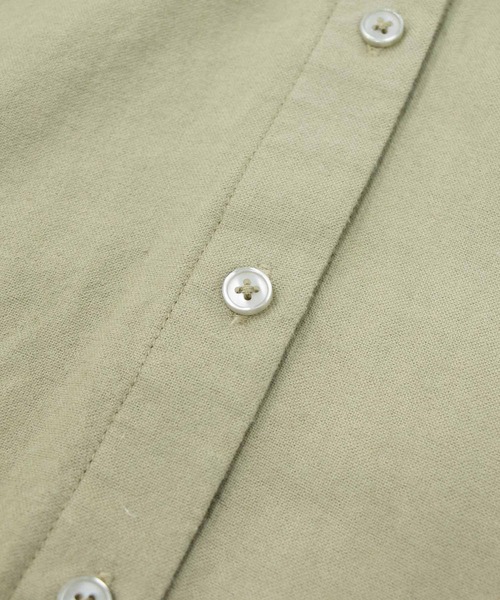 NANEA（ナネア）の「スタンドカラーシャツワンピース（シャツワンピース・レディース・キナリ/カーキ/ブラック・ONE SIZE）」の17枚目の写真
