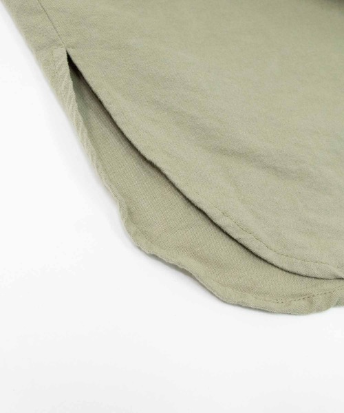 NANEA（ナネア）の「スタンドカラーシャツワンピース（シャツワンピース・レディース・キナリ/カーキ/ブラック・ONE SIZE）」の21枚目の写真