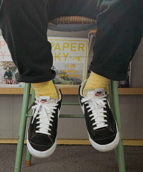 OBSCURE SOCKS（オブスキュア ソックス）の「OBSCURE SOCKS オブスキュアソックス BIOTA Men’s ビオタ メンズ（ソックス/靴下・メンズ・イエロー/ネイビー/ブラウン/アイボリー・FREE）」の5枚目の写真