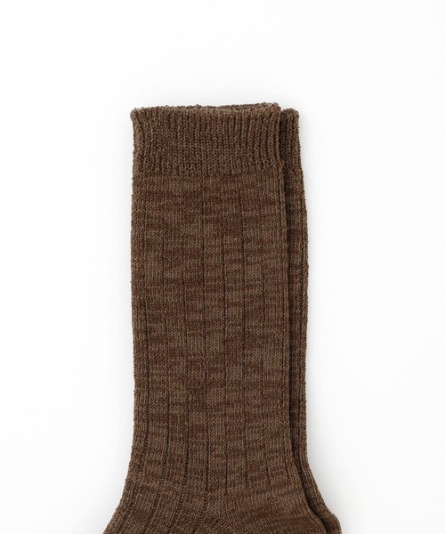 OBSCURE SOCKS（オブスキュア ソックス）の「OBSCURE SOCKS オブスキュアソックス BIOTA Men’s ビオタ メンズ（ソックス/靴下・メンズ・イエロー/ネイビー/ブラウン/アイボリー・FREE）」の12枚目の写真