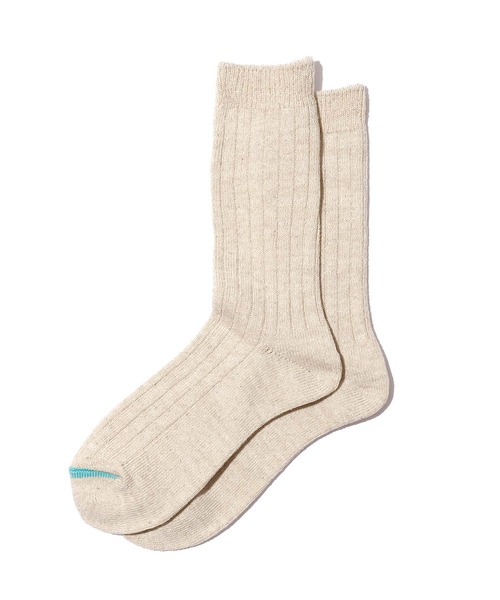 OBSCURE SOCKS（オブスキュア ソックス）の「OBSCURE SOCKS オブスキュアソックス BIOTA Men’s ビオタ メンズ（ソックス/靴下・メンズ・イエロー/ネイビー/ブラウン/アイボリー・FREE）」の8枚目の写真