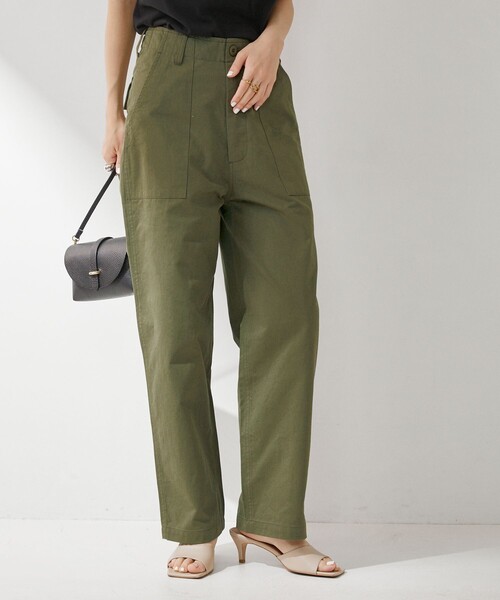 Aresense（アーセンス）の「Aresense/アーセンス ベイカーパンツ（その他パンツ・レディース・ホワイト/ピンク/イエロー/オリーブ・38/36）」の3枚目の写真