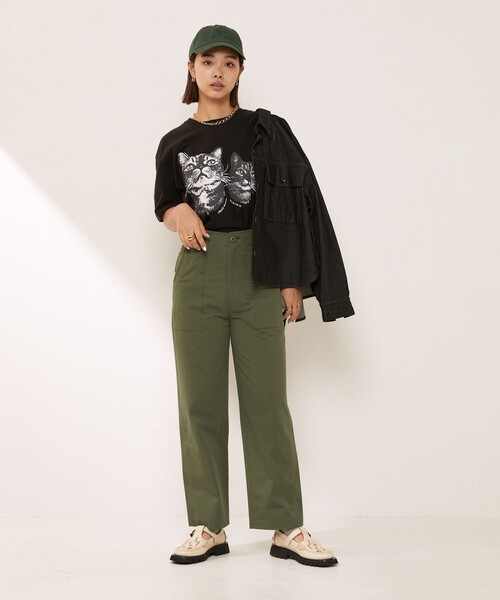 Aresense（アーセンス）の「Aresense/アーセンス ベイカーパンツ（その他パンツ・レディース・ホワイト/ピンク/イエロー/オリーブ・38/36）」の14枚目の写真