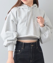 【2023SS/SET ITEM】フード短丈スウェット