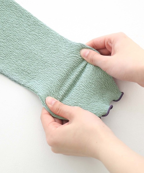 n'OrLABEL（ノアールレーベル）の「『配色メローカットソー』（Tシャツ/カットソー・レディース・ミント/ライム/アイボリー/ブラック・L/LL/M）」の21枚目の写真