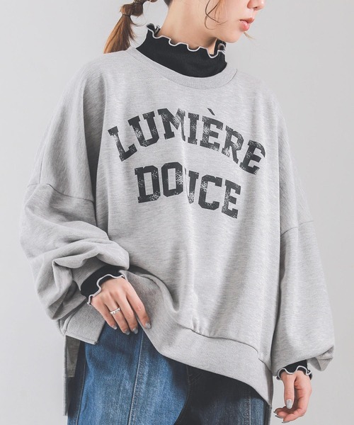 n'OrLABEL（ノアールレーベル）の「配色メローカットソー（Tシャツ/カットソー・レディース・ミント/ライム/アイボリー/ブラック・L/LL/M）」の19枚目の写真