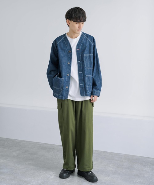 KRIFF MAYER クリフメイヤー オーバーサイズ カバーオール ノーカラー