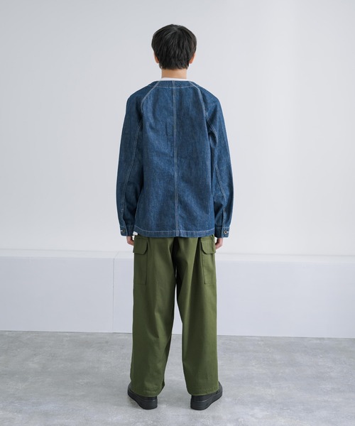 KRIFF MAYER クリフメイヤー オーバーサイズ カバーオール ノーカラー