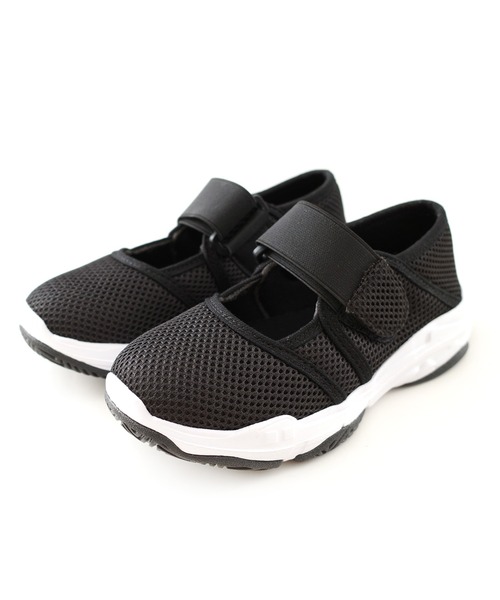 AmiAmi(アミアミ)の「キッズ・ジュニアメッシュシューズ(サンダル・キッズ・ブラック/ベージュ/ネイビー・19cm/20cm/21cm/22cm/16cm/17cm/18cm)」の7枚目の写真