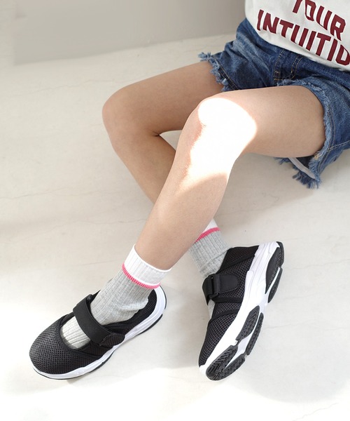 AmiAmi(アミアミ)の「キッズ・ジュニアメッシュシューズ(サンダル・キッズ・ブラック/ベージュ/ネイビー・19cm/20cm/21cm/22cm/16cm/17cm/18cm)」の15枚目の写真