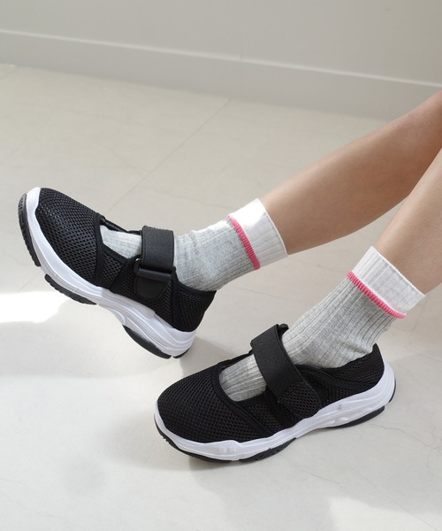 AmiAmi(アミアミ)の「キッズ・ジュニアメッシュシューズ(サンダル・キッズ・ブラック/ベージュ/ネイビー・19cm/20cm/21cm/22cm/16cm/17cm/18cm)」の9枚目の写真