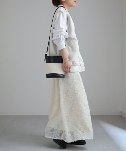 ap retro（アプレトロ）の「MAー1ベスト（MA-1・レディース・ブラック/アイボリー/カーキ・FREE）」の17枚目の写真