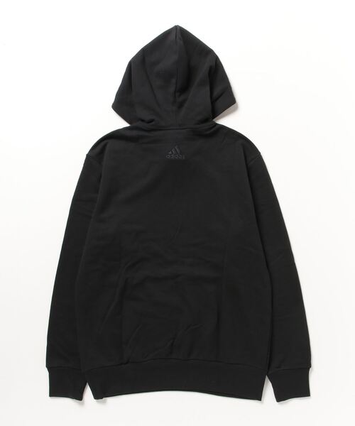 adidas(アディダス)の「アディダス adidas M ESS BL スウェットフーディ(パーカー・メンズ・ブラック/グレー・M/LL/L/3L/S)」の3枚目の写真