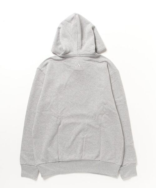 adidas(アディダス)の「アディダス adidas M ESS BL スウェットフーディ(パーカー・メンズ・ブラック/グレー・M/LL/L/3L/S)」の4枚目の写真