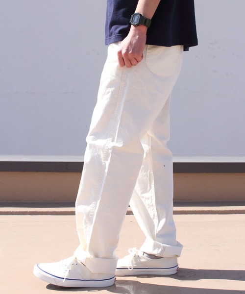 美品　orSlow オアスロウ フレンチワークパンツ XS オフホワイトきなり orslow（オアスロウ）フレンチワークパンツ | earnestroom