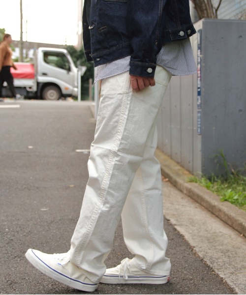 ORSLOW☆オアスロウ☆フレンチワークパンツ☆サイズ２☆ホワイト☆中古 orSlow（オアスロウ）の「orSlow/オアスロウ フレンチワーク