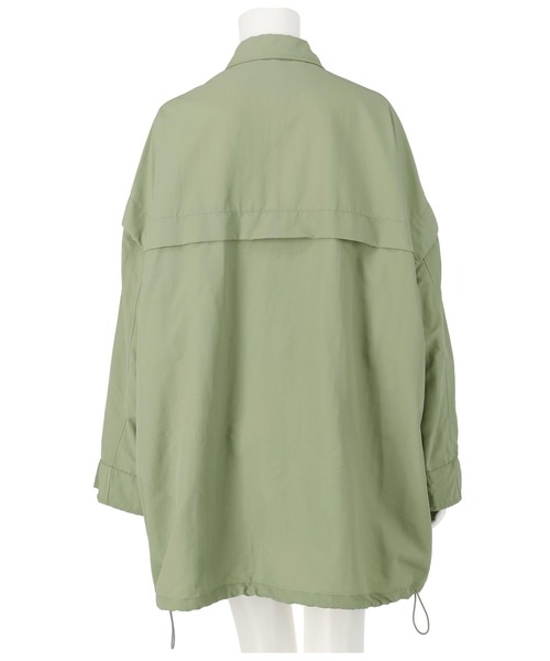 ANAP（アナップ）の「2WAYナイロンミディ丈コート（その他アウター・レディース・ブラック/カーキ/ホワイト・FREE）」の19枚目の写真