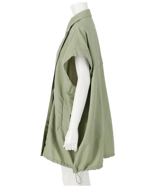 ANAP（アナップ）の「2WAYナイロンミディ丈コート（その他アウター・レディース・ブラック/カーキ/ホワイト・FREE）」の21枚目の写真