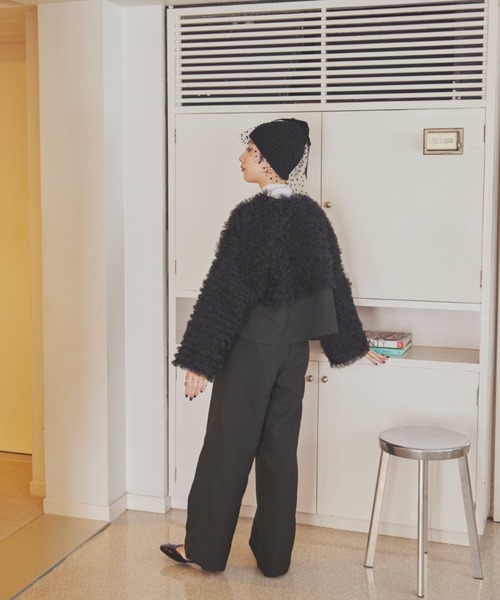 PERNA（ペルナ）の「キルティングストレートパンツ<セットアップ
