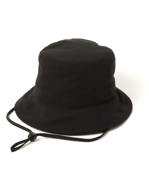 studio CLIP(スタディオクリップ)の「コンパクトバケットハット(ハット・レディース・ベージュ/ブラック・FREE)」の2枚目の写真