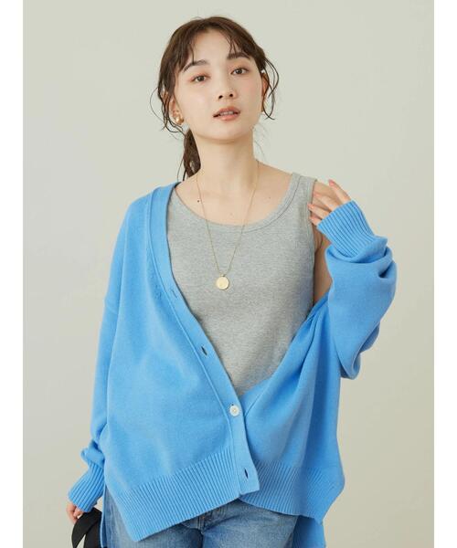 AMERICAN HOLIC(アメリカンホリック)の「Daily!テレコタンクトップ2(インナーウェア/肌着・レディース・グレー系その他・M/L)」の14枚目の写真