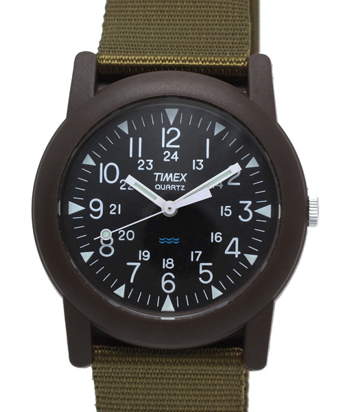 TIMEX(タイメックス)の「TIMEX(タイメックス): CAMPER(キャンパー)(アナログ腕時計・メンズ・オリーブ・ONE SIZE)」の1枚目の写真