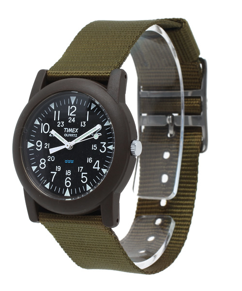 TIMEX(タイメックス)の「TIMEX(タイメックス): CAMPER(キャンパー)(アナログ腕時計・メンズ・オリーブ・ONE SIZE)」の2枚目の写真