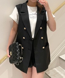 クラシカルツイードベスト/23001