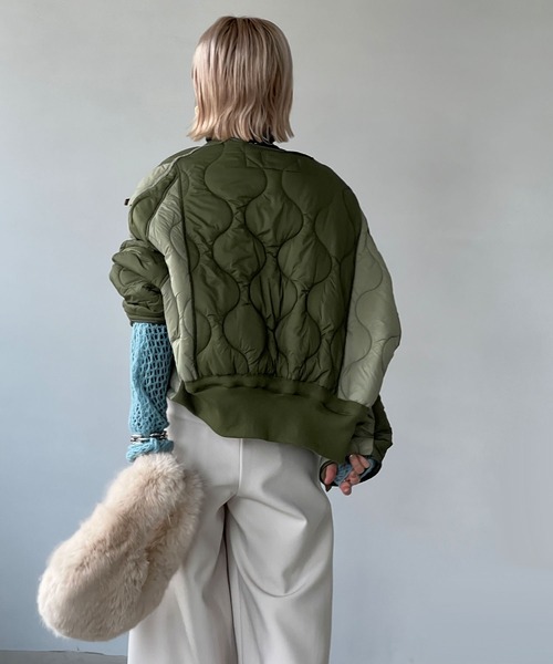 chuclla(チュクラ)の「アニマルファー ハンドバッグ cha23a001(ハンドバッグ・レディース・ブラウン/ブラック/アイボリー/グレー・FREE)」の7枚目の写真