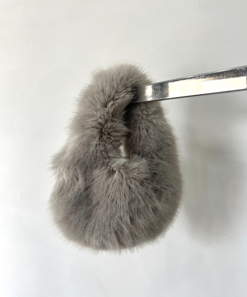 き*や様 SLIVER FOX(シルバーフォックス)グレー系ファーコート