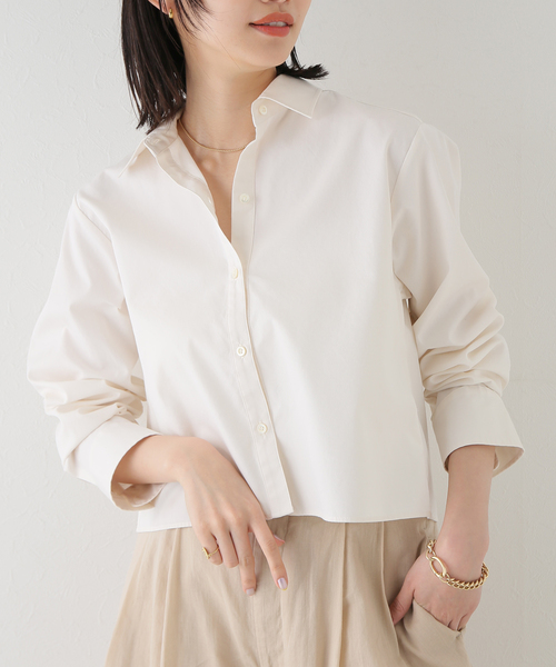 plage（プラージュ）の「pinox wash short シャツ（シャツ