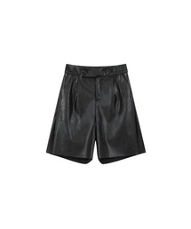 エコレザーハーフパンツ/Eco Leather Half Pants