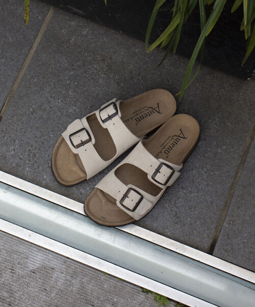 GLOSTER(グロスター)の「【AUTENTI/オーテンティ】スウェードダブルストラップ コンフォートサンダル スウェードサンダル(サンダル・メンズ・ダークブラウン/ブラック/キナリ・42/41/43/40)」の16枚目の写真