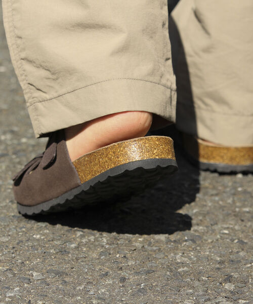 GLOSTER(グロスター)の「【AUTENTI/オーテンティ】スウェードダブルストラップ コンフォートサンダル スウェードサンダル(サンダル・メンズ・ダークブラウン/ブラック/キナリ・42/41/43/40)」の10枚目の写真