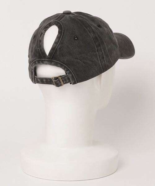 Never mind the XU / Chikashitsu+（ネバーマインド ザ エックスユー / チカシツプラス）の「【W.I.A/ダブルアイエー】SCORPION EMBROIDERY CAP-701/ スコーピオン 刺繍キャップ ベースボールキャップ（キャップ・メンズ・ブラック・ONE SIZE）」の4枚目の写真