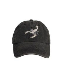 Never mind the XU / Chikashitsu+ | 【W.I.A/ダブルアイエー】SCORPION EMBROIDERY CAP-701/ スコーピオン 刺繍キャップ ベースボールキャップ(キャップ)