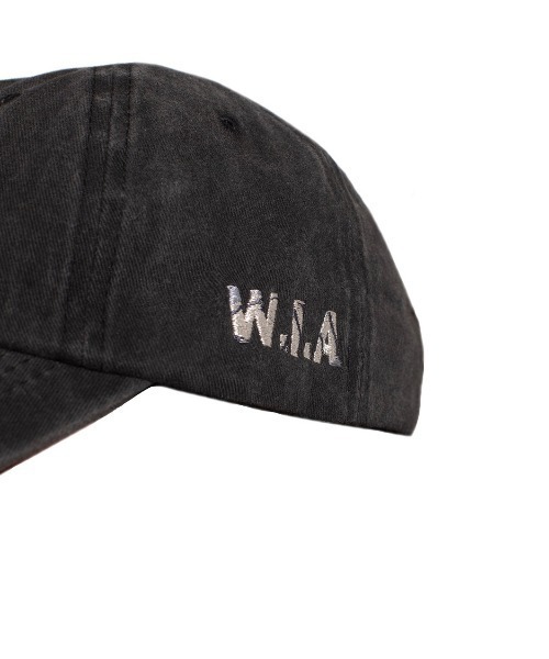 Never mind the XU / Chikashitsu+（ネバーマインド ザ エックスユー / チカシツプラス）の「【W.I.A/ダブルアイエー】SCORPION EMBROIDERY CAP-701/ スコーピオン 刺繍キャップ ベースボールキャップ（キャップ・メンズ・ブラック・ONE SIZE）」の3枚目の写真
