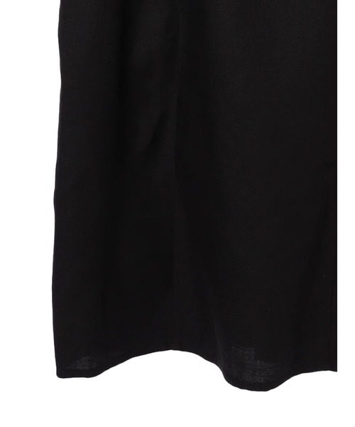 earth music&ecology（アースミュージックアンドエコロジー）の「リサイクルポリエステルブレンドキャミワンピース（ワンピース・レディース・サックスブルー/ブラック/ライトベージュ・FREE）」の18枚目の写真