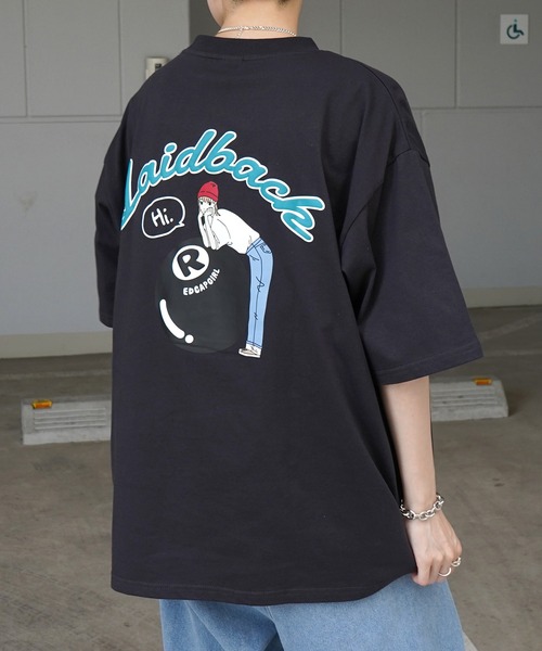 Red Cap Girl（レッドキャプガール）の「【RED CAP GIRL】ワンポイント刺繍 半袖Tシャツ（Tシャツ/カットソー・メンズ・杢グレー/ホワイト/チャコールグレー/グリーン/ブラック系その他/グレー系その他/ブルー系その他/ホワイト系その他/ブルー系その他3/グレー系3/ホワイト系その他2/ブルー系その他2/グレー系その他3/ブラック系その他2/グリーン系その他2/ホワイト系その他3/サックスブルー系5/ブラック系その他5/ホワイト系その他4/ブラック系その他4/ホワイト系その他5/グレー系その他5/サックスブルー系4/グレー系その他4・M/L/XL）」の17枚目の写真